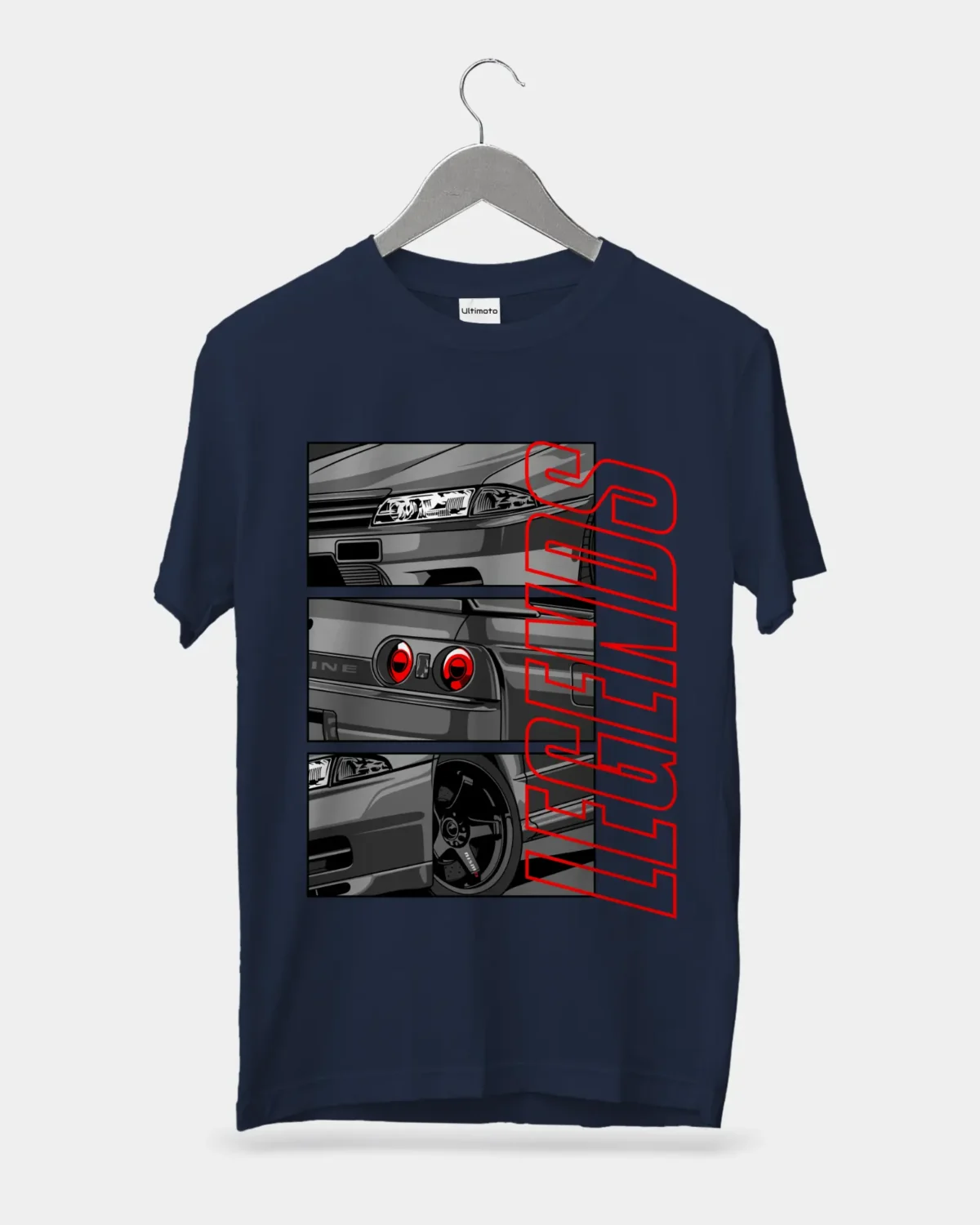 Nissan GT-R R32 Navy Blue T-Shirt