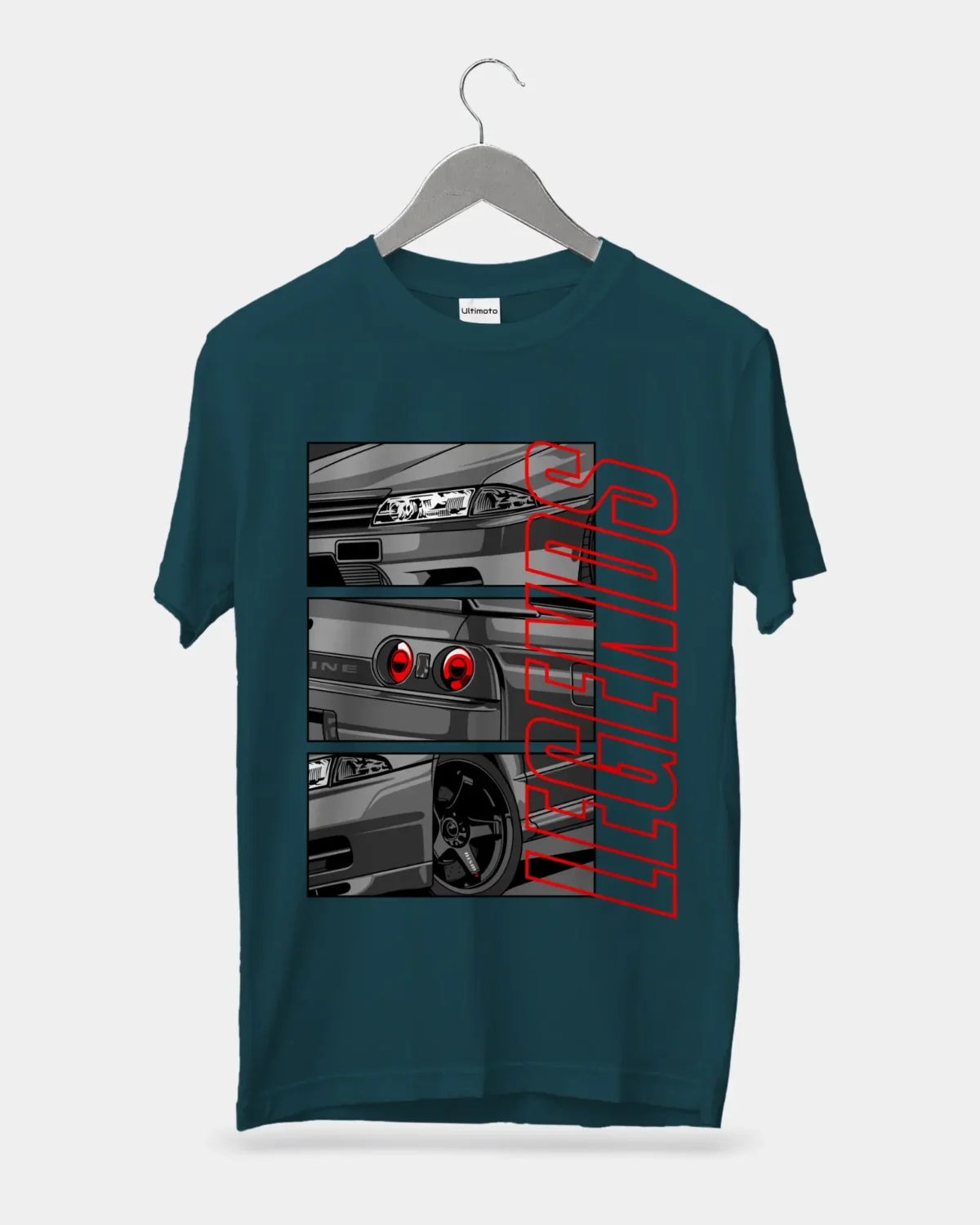 Nissan GT-R R32 Petrol Blue T-Shirt