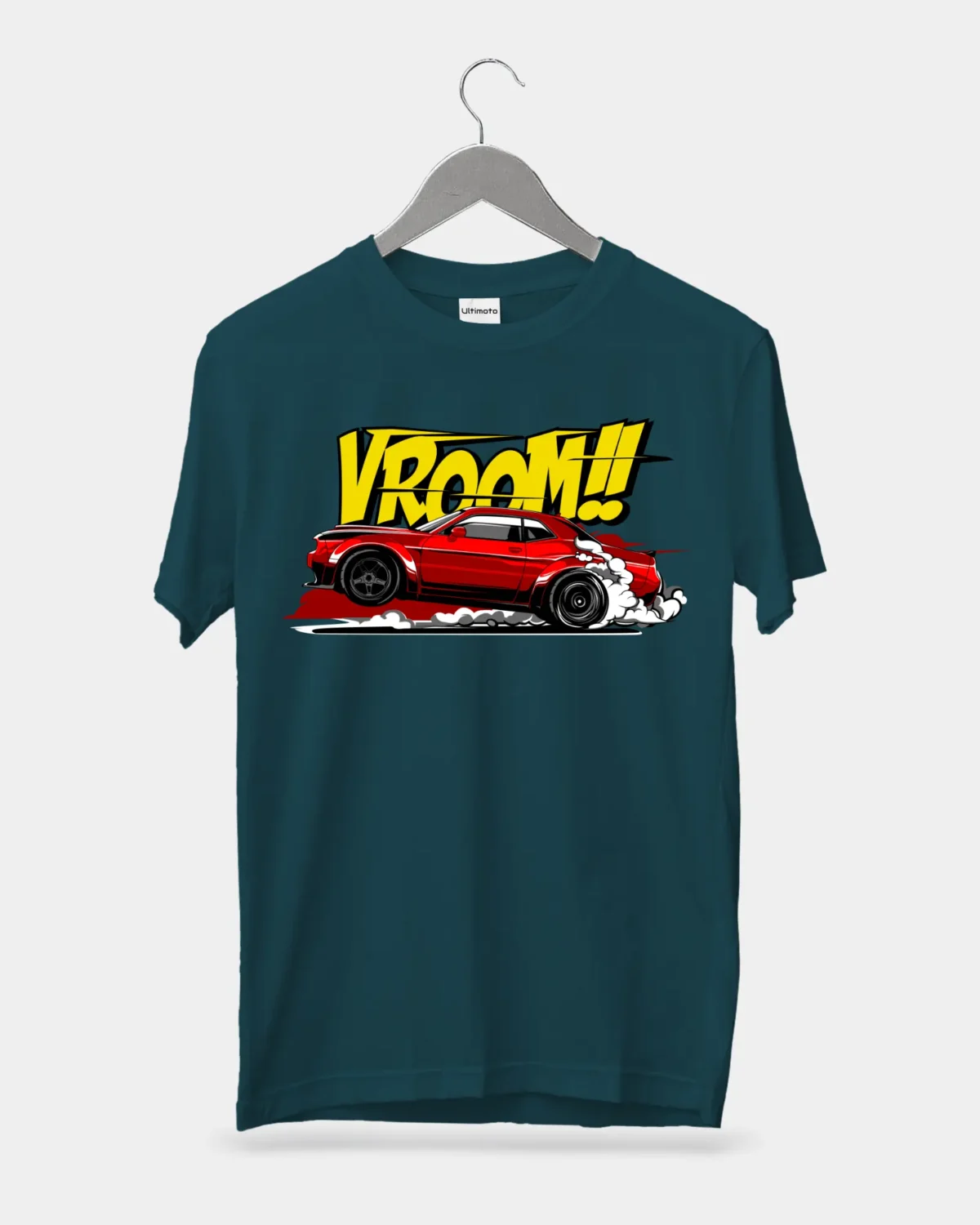 Vroom Petrol Blue T-Shirt