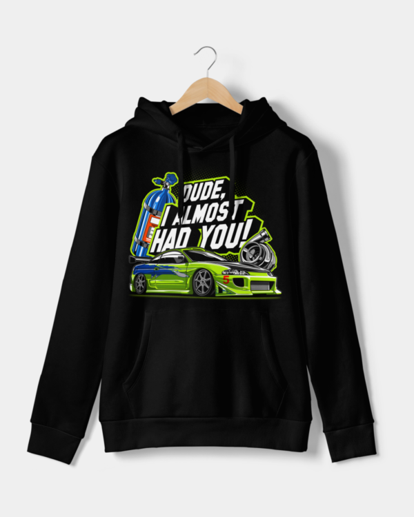 Fast and Furious Eclipse Black Hoodie