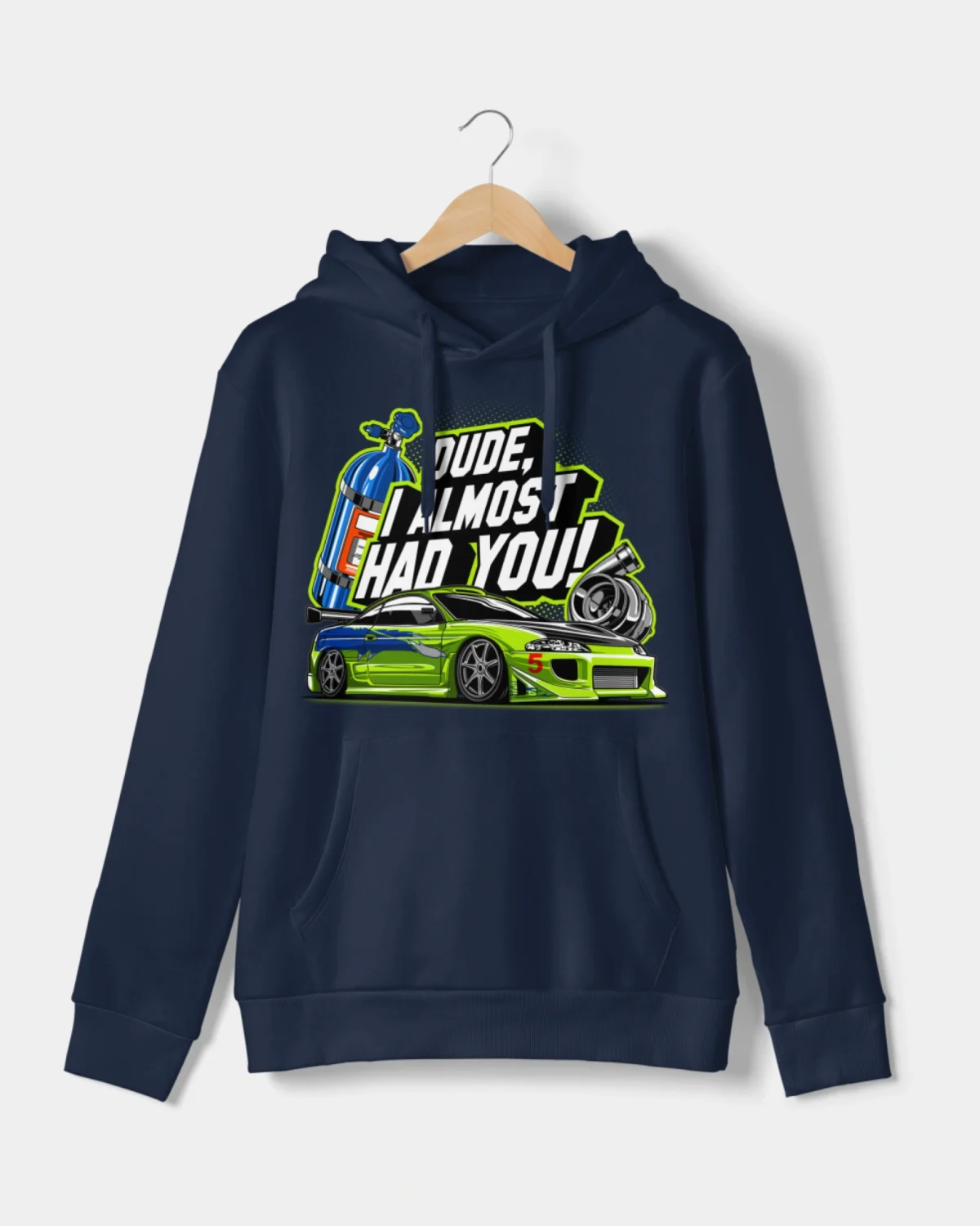 Fast and Furious Eclipse Navy Blue Hoodie