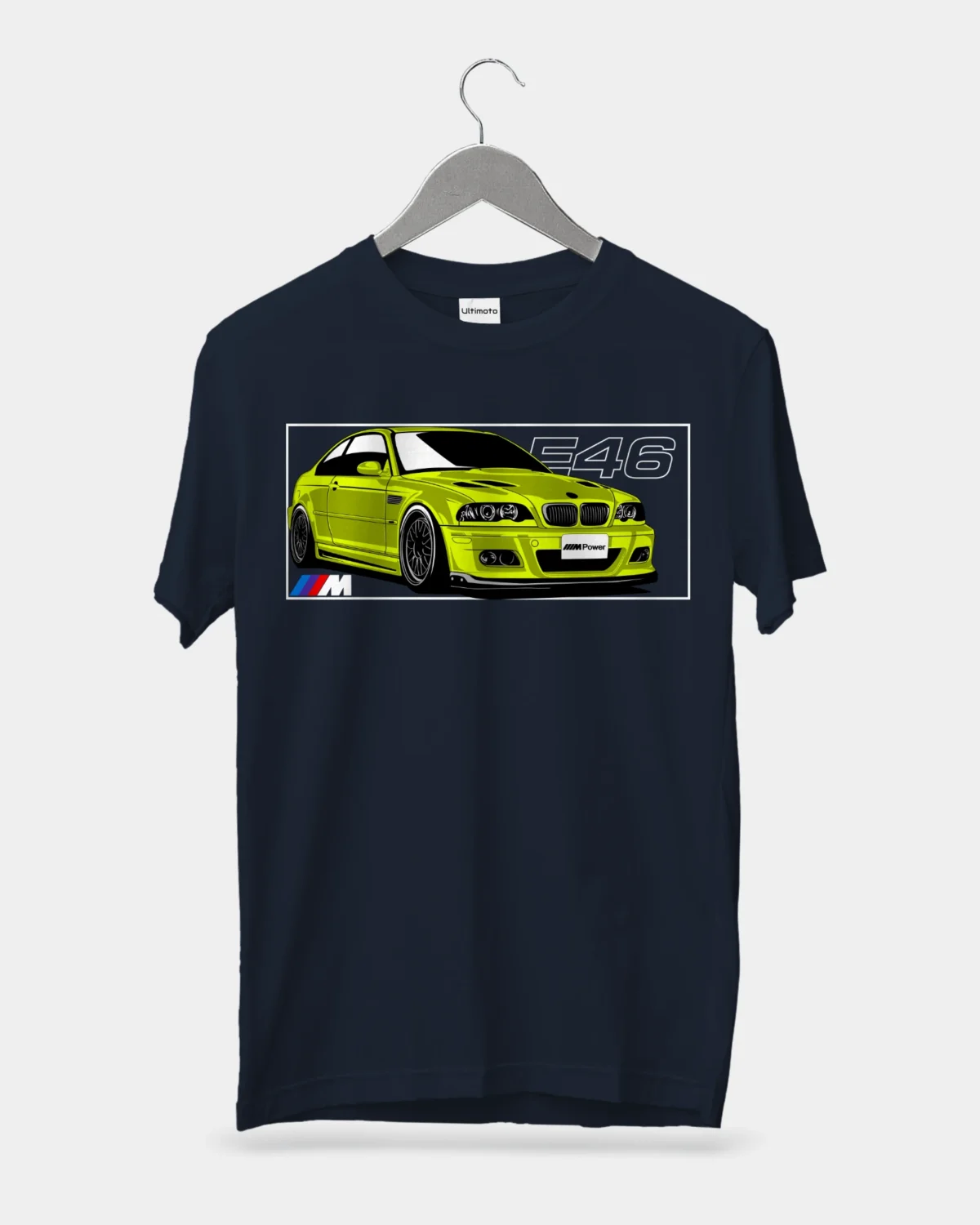 BMW M3 E46 Navy Blue T-Shirt