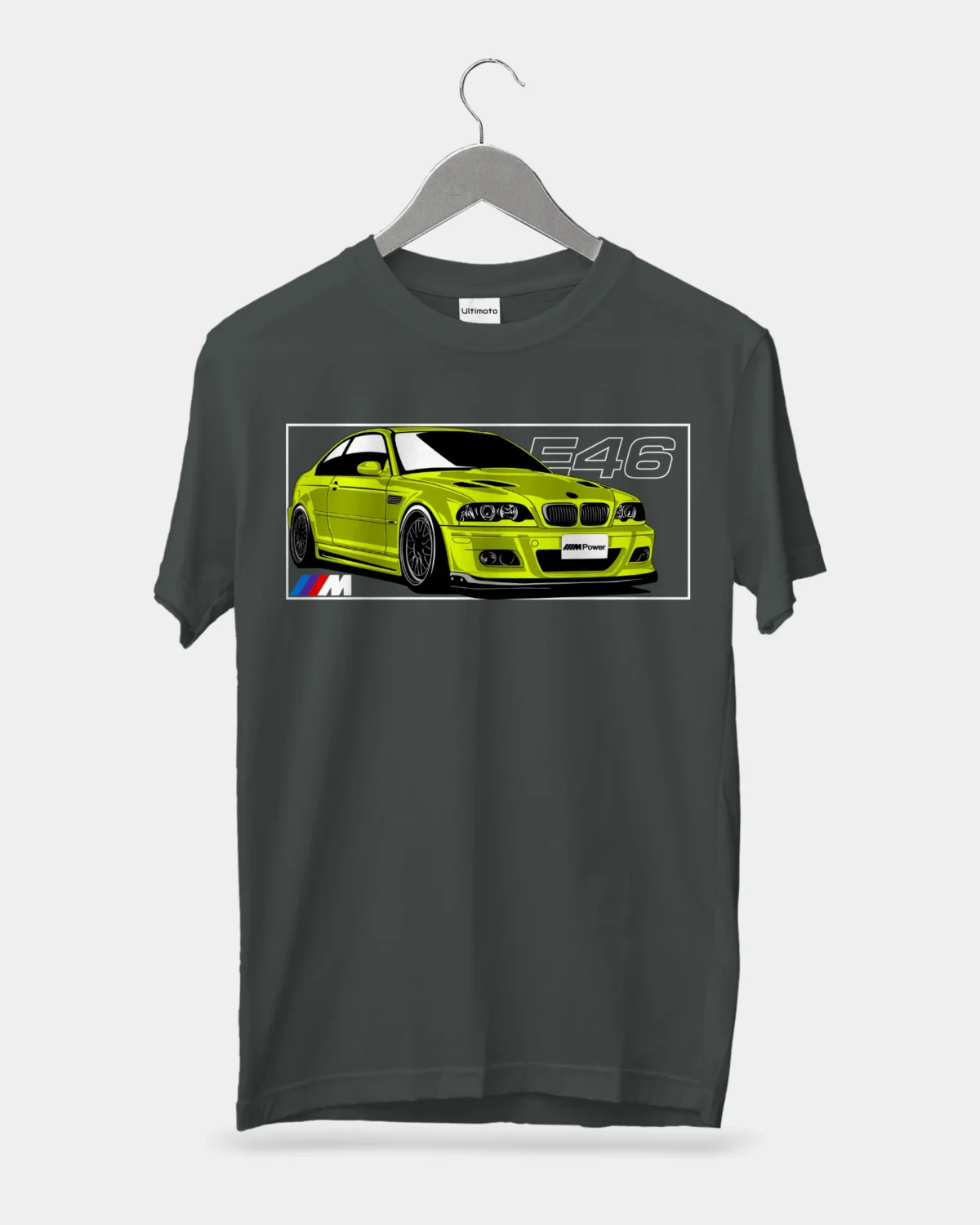 BMW M3 E46 Steel Grey T-Shirt